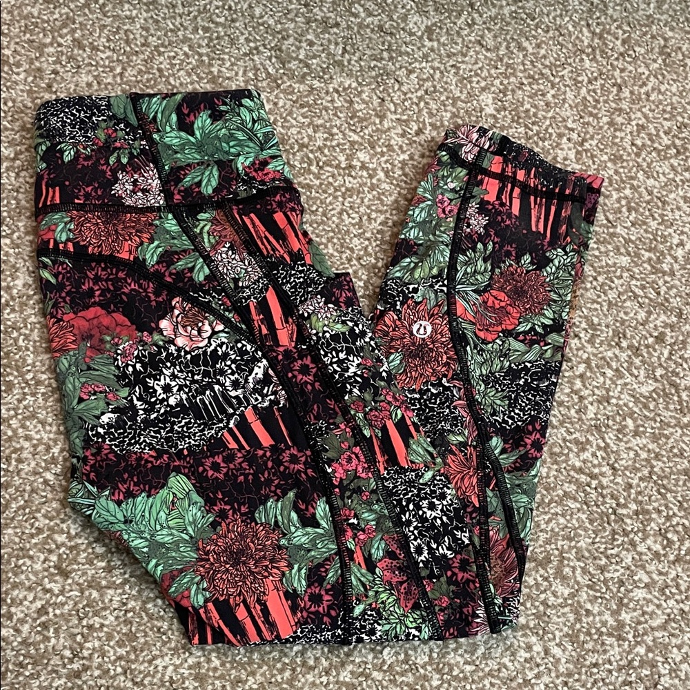 Lululemon Wunder Under High Rise Crop